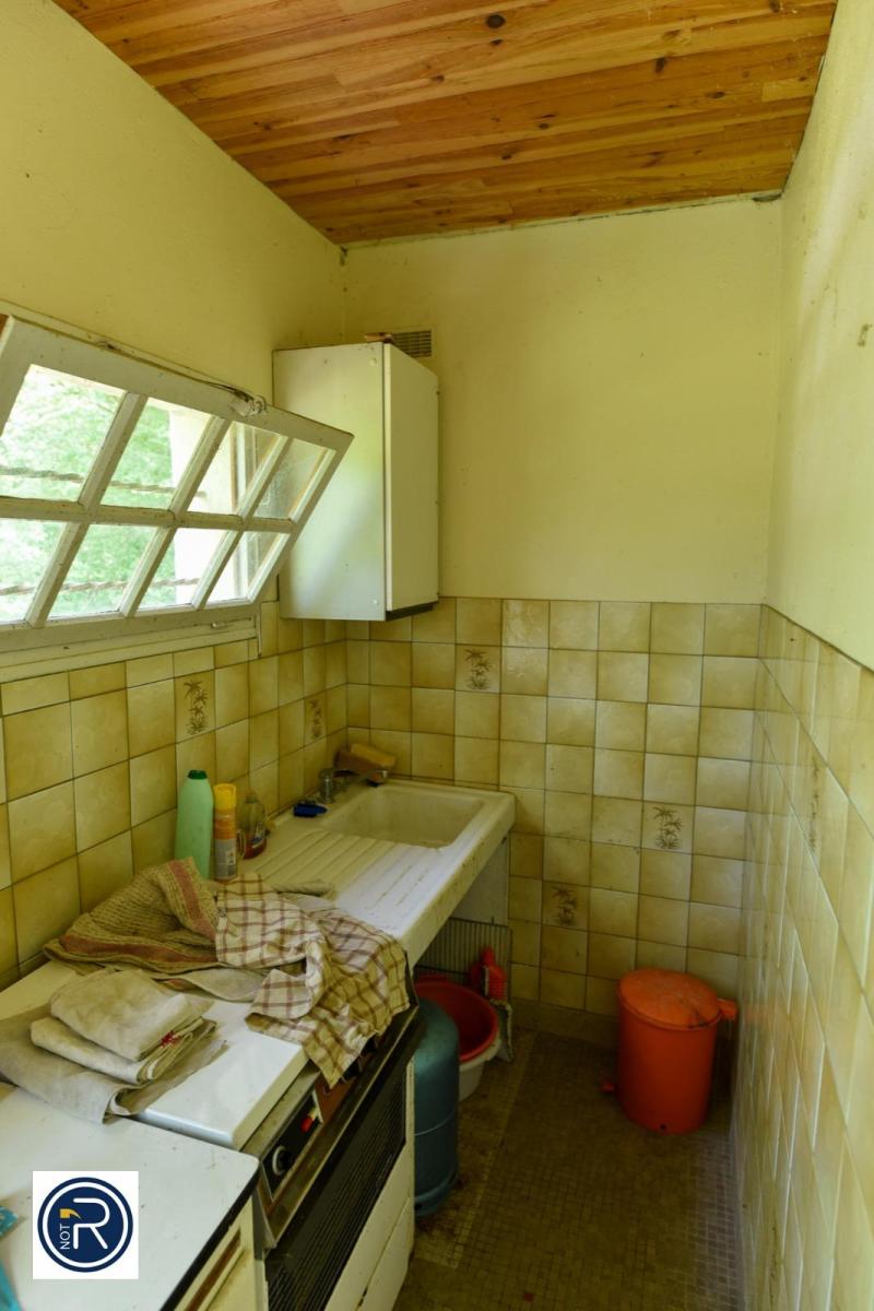 Terres avec plans d'eau et bois, Maison de loisirs