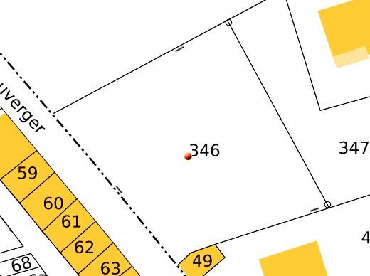 Fresnay sur Sarthe: Terrain à bâtir de 1000 m²