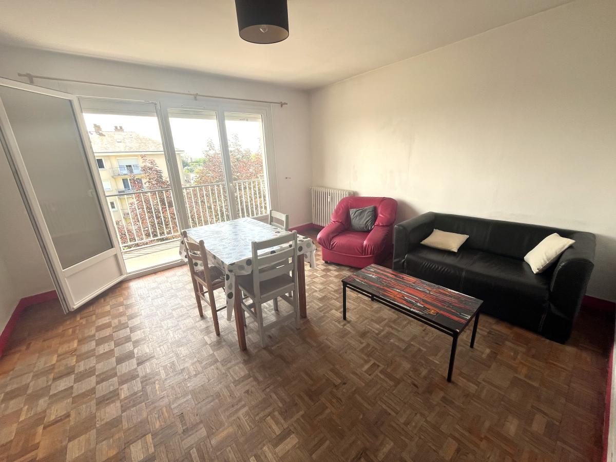 Proche centre Lorette, appartement très lumineux, 4ème étage, 3 chambres