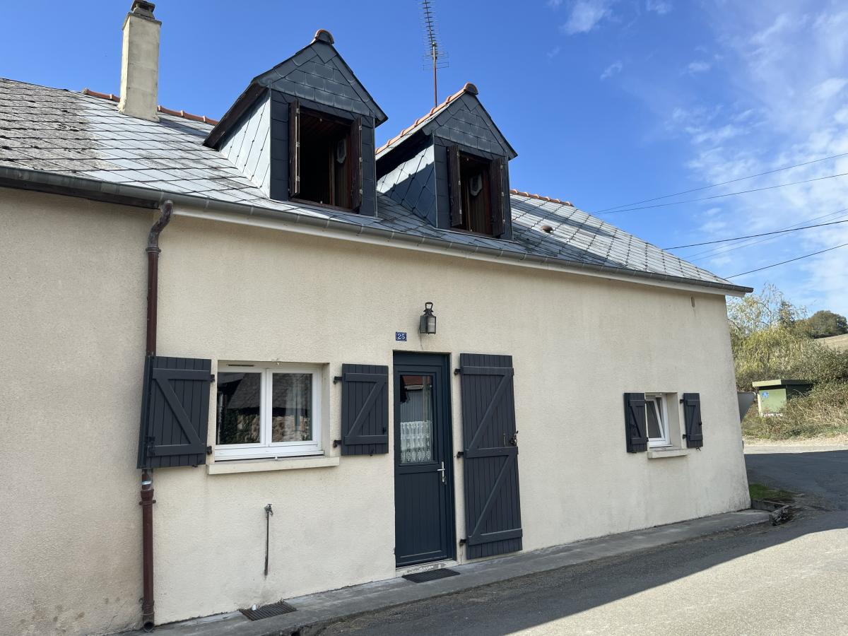 maison + garage et terrain