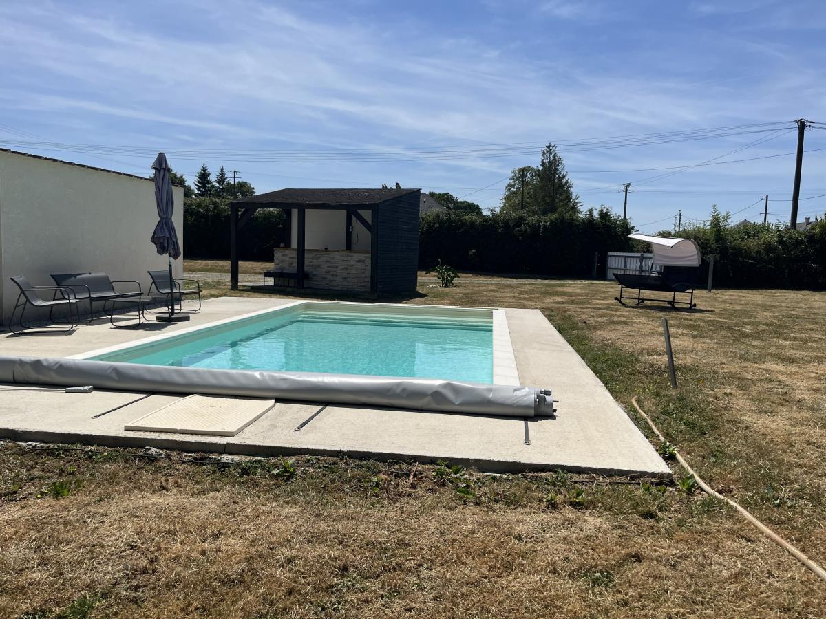 Maison individuelle avec piscine