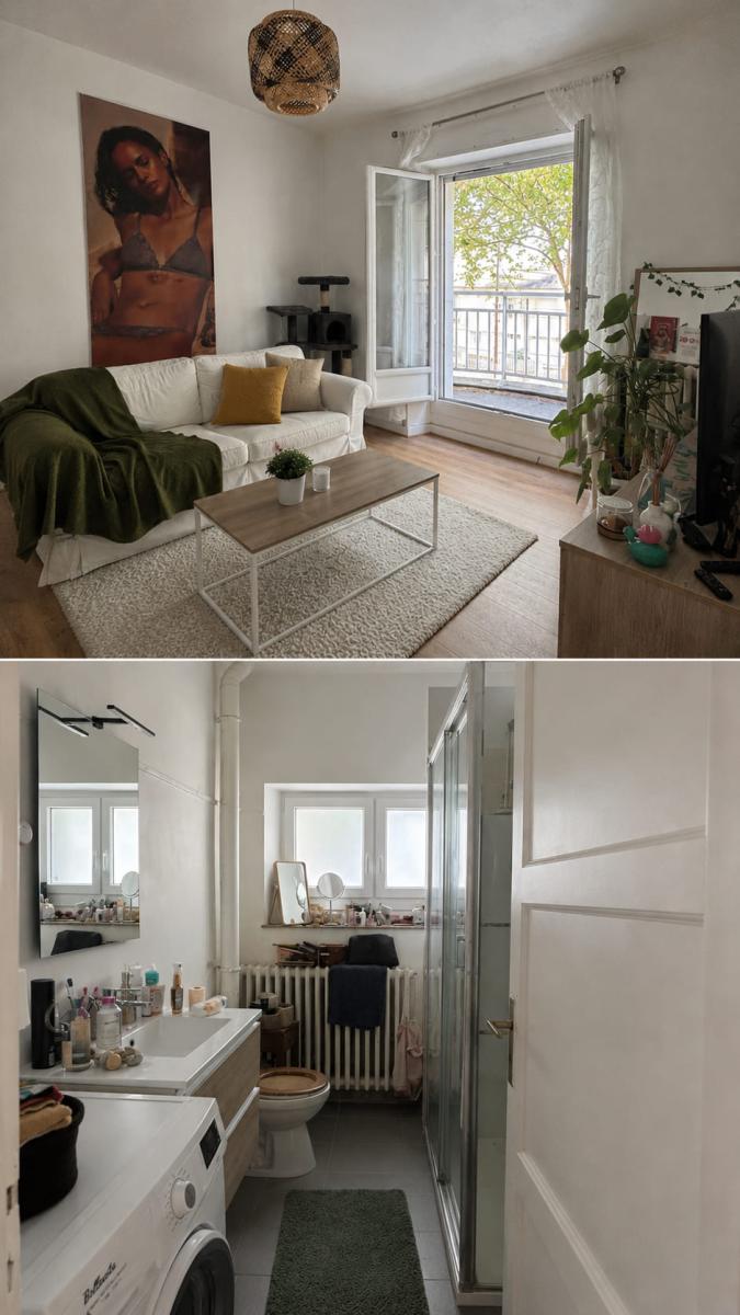 Appartement en colocation avec 1 chambre disponible